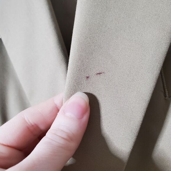 Brooks Brothers Blazer Size 44R Beige Cotton Blend Cupro Lining Jacket 346 Mens - Picture 4 of 16